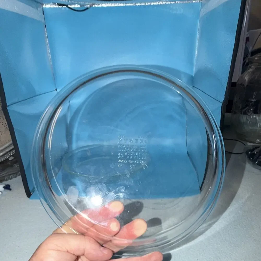 Pyrex vintage clear